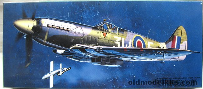 Fujimi 1/72 Supermarine Spitfire Mk.14c V-1 Killer, C-10 plastic model kit